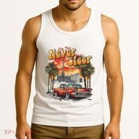 Las Vegas City That Never Sleeps Tank Top thumb 3