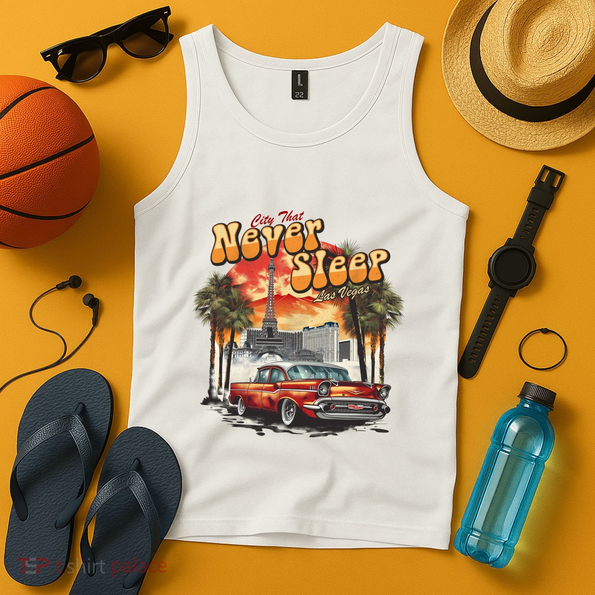 Las Vegas City That Never Sleeps Tank Top