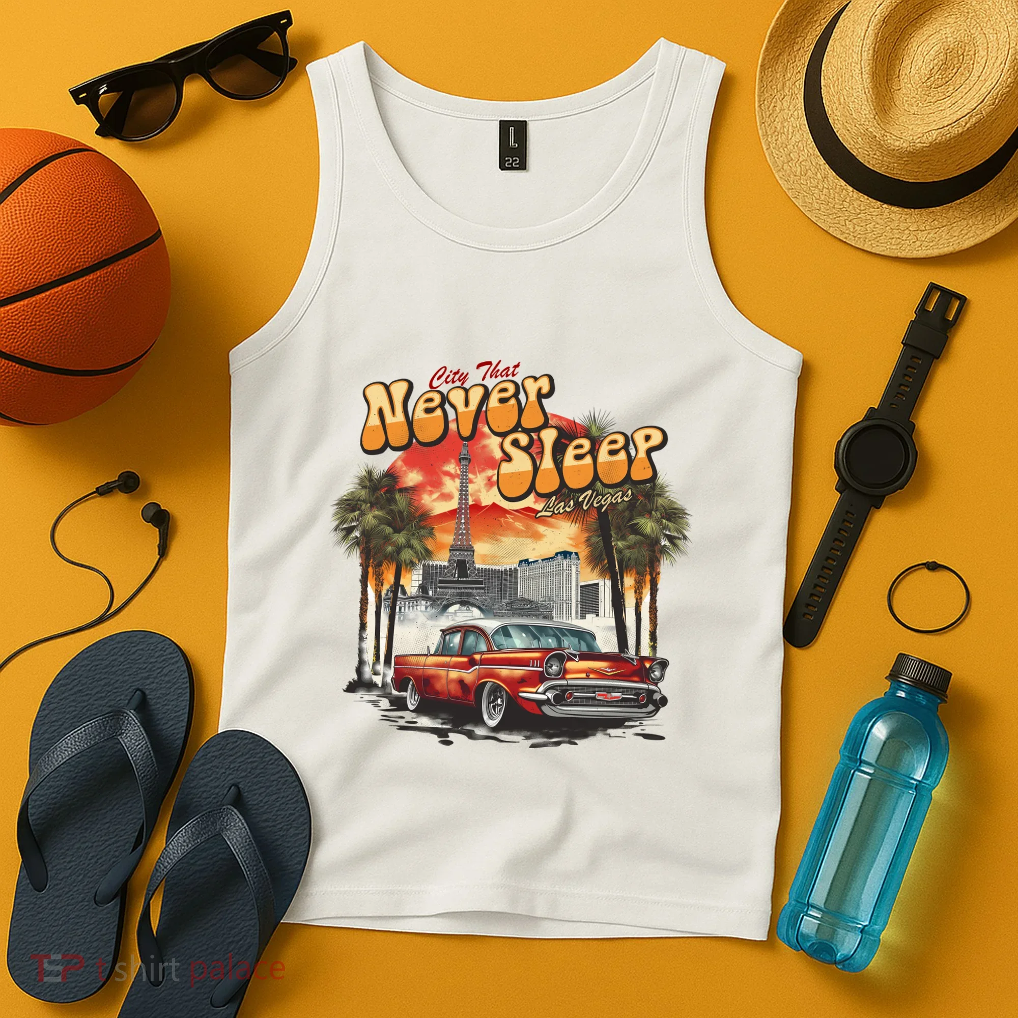 Las Vegas City That Never Sleeps Tank Top