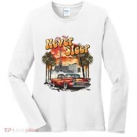Las Vegas City That Never Sleeps Women's Long Sleeve Shirt thumb 0