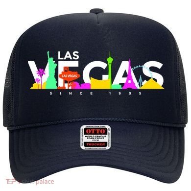 Las Vegas Colorful Skyline Hat