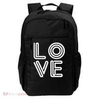 Love Valentines Day Word Logo Backpack thumb 0