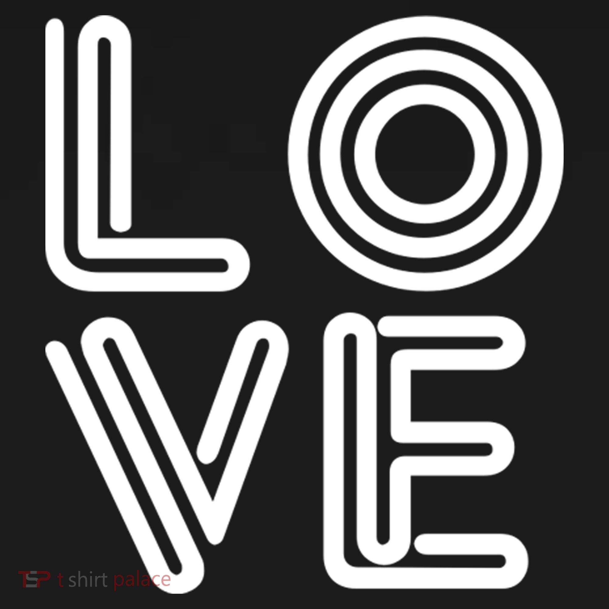 Love Valentines Day Word Logo Bucket Hat