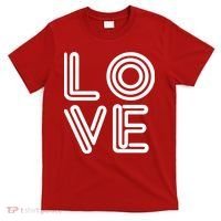 Love Valentines Day Word Logo T-Shirt thumb 0