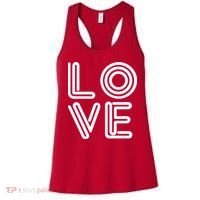 Love Valentines Day Word Logo Women's Tank Top thumb 0