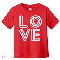 Love Valentines Day Word Logo Toddler T-Shirt thumb 0