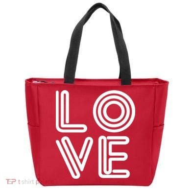 Love Valentines Day Word Logo Tote Bag