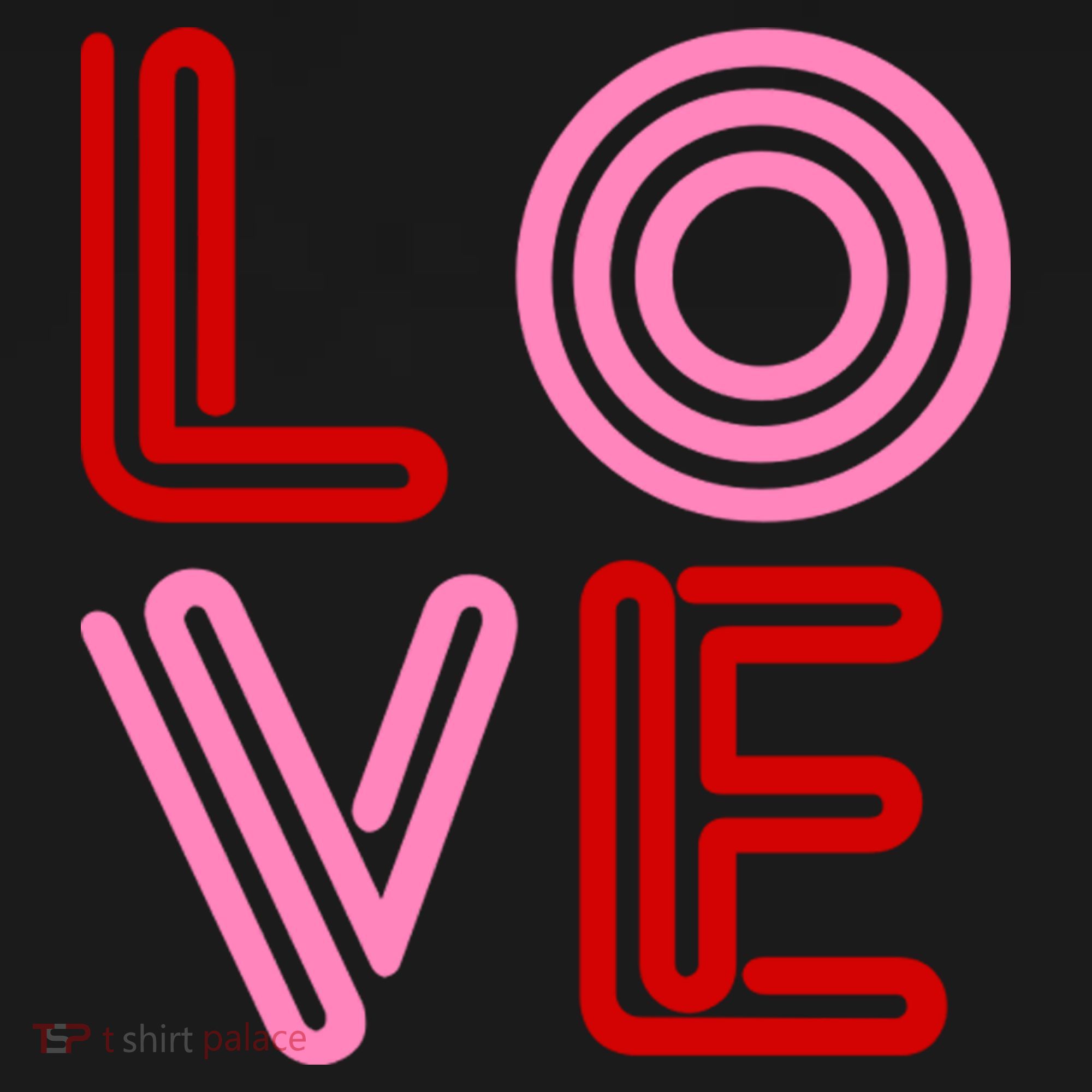 Love Valentines Day Pink And Red Logo Tote Bag