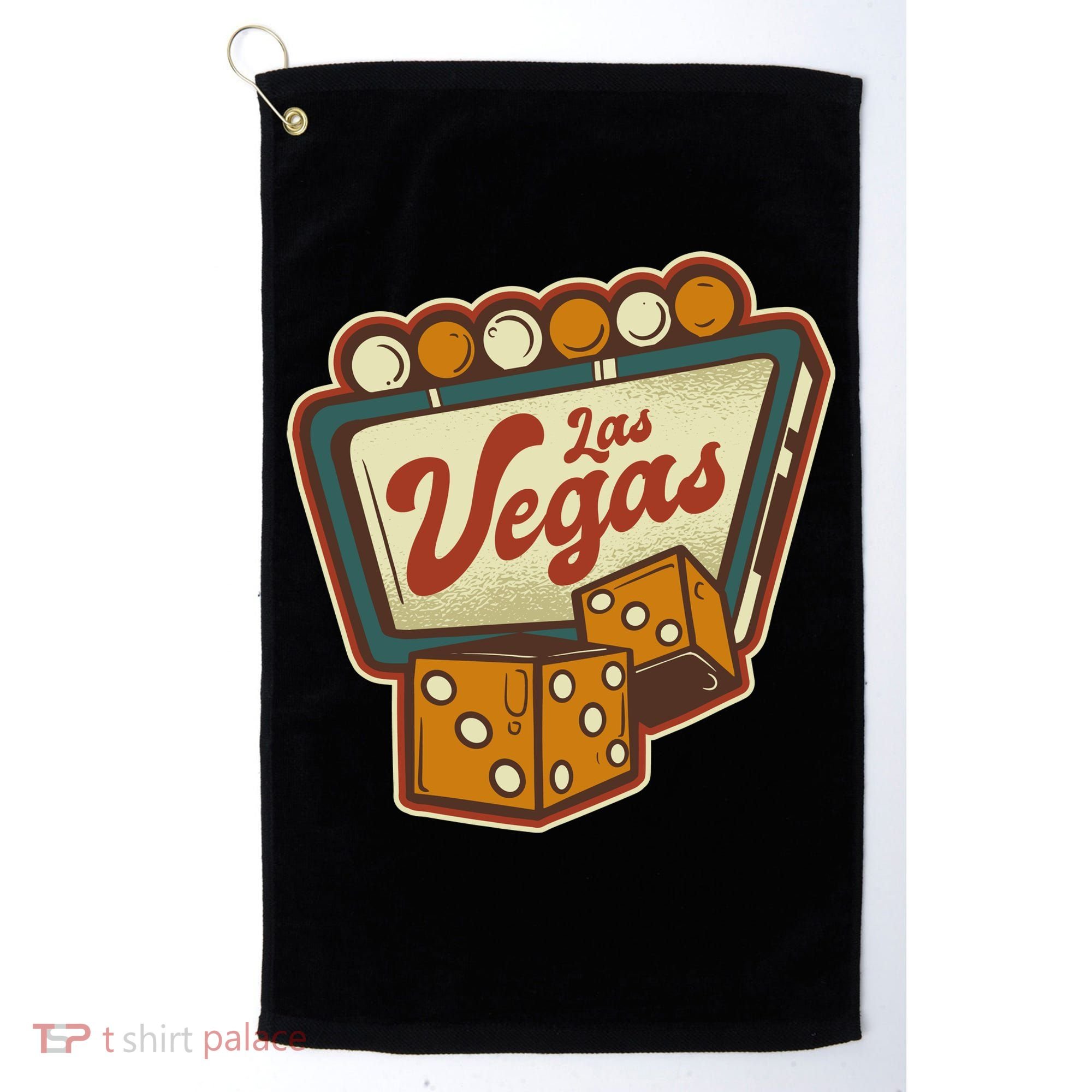 Las Vegas Dice Golf Towel