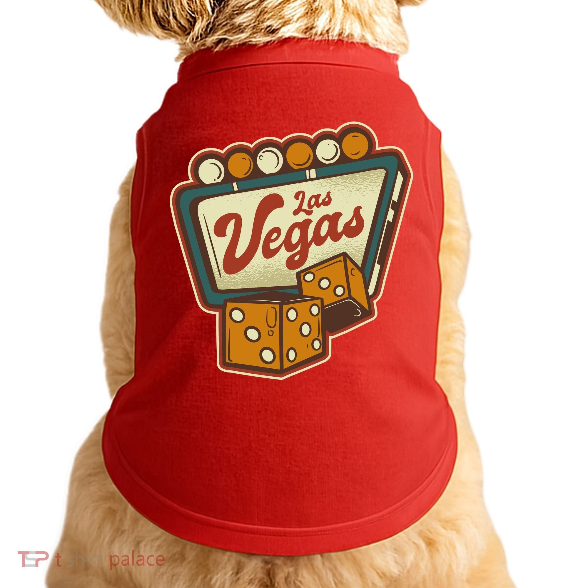 Las Vegas Dice Doggie Tank