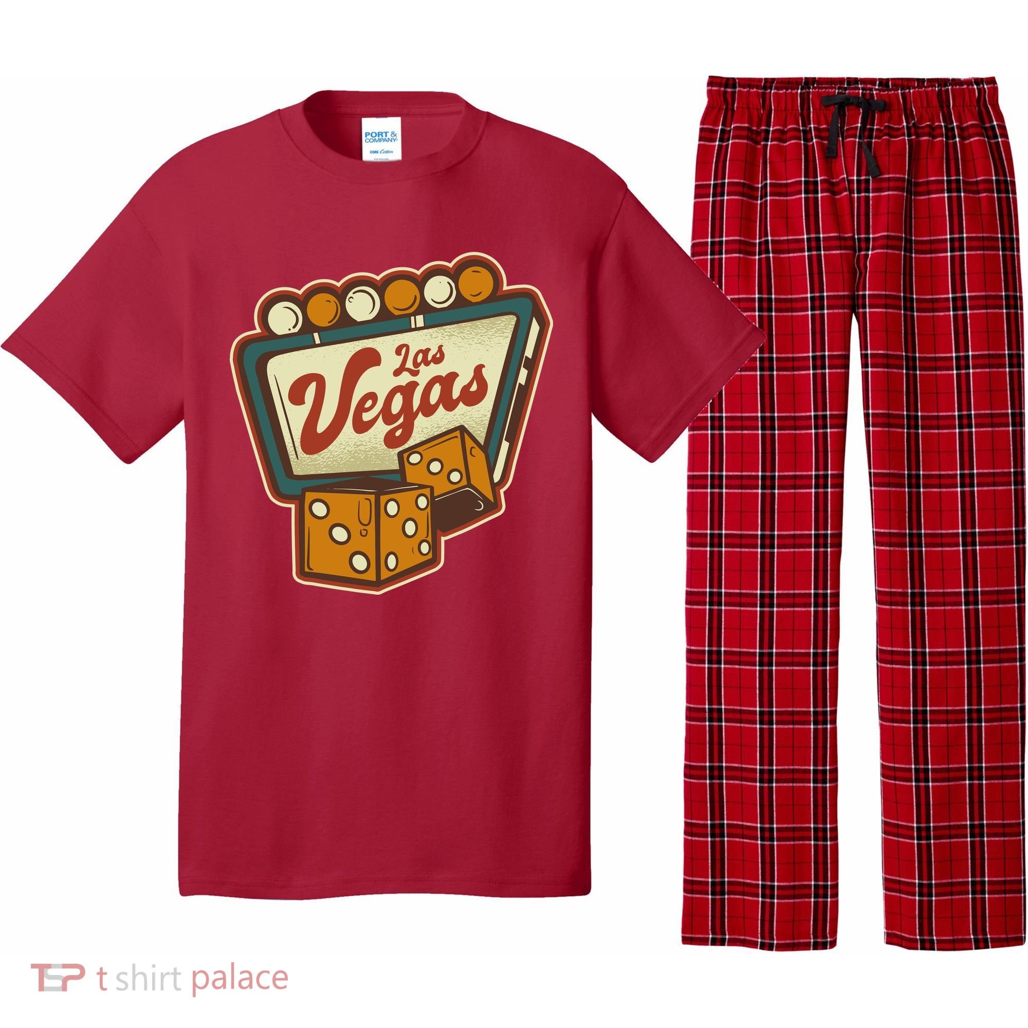 Las Vegas Dice Pajama Set