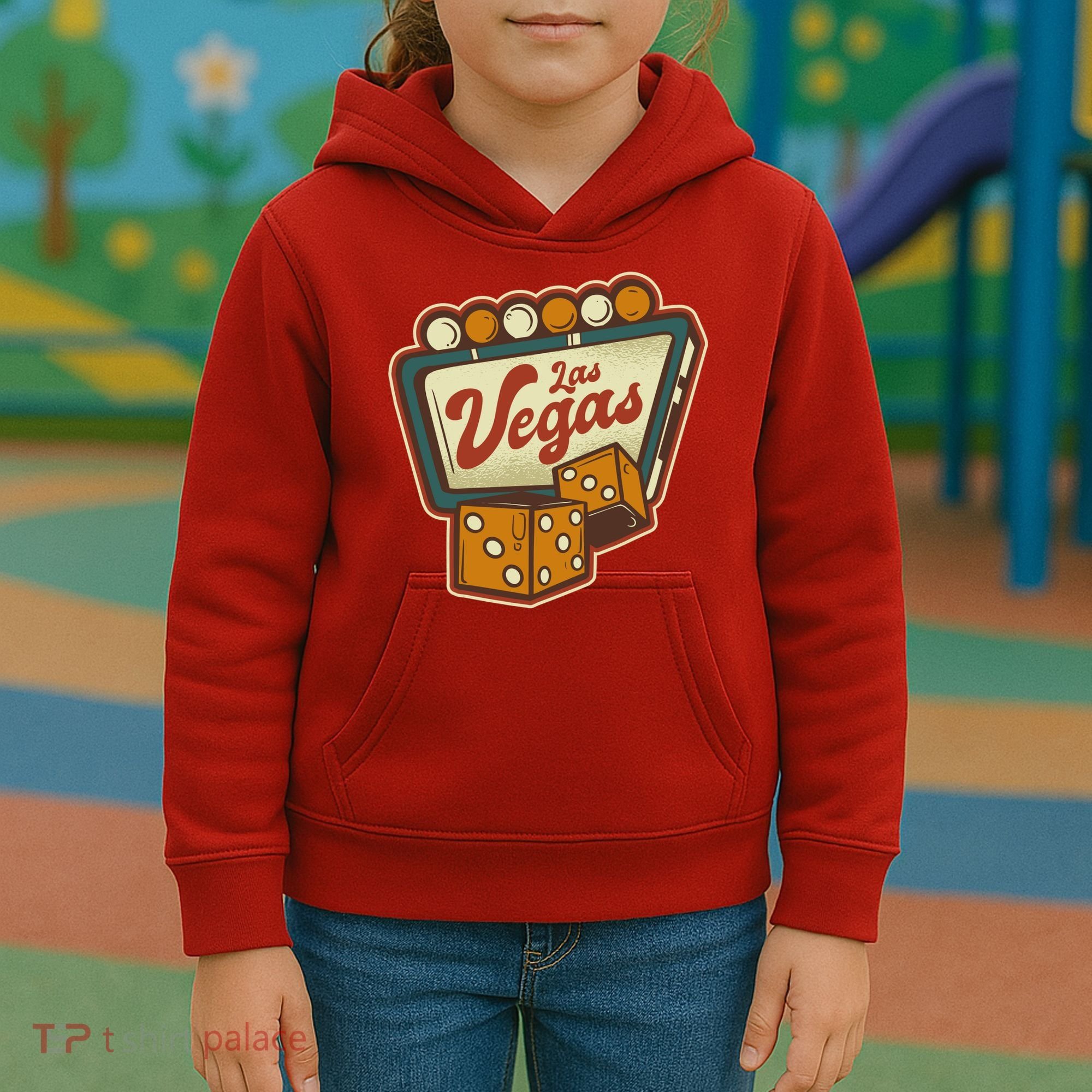 Las Vegas Dice Kids Hoodie