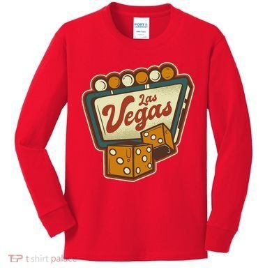Las Vegas Dice Kids Long Sleeve Shirt