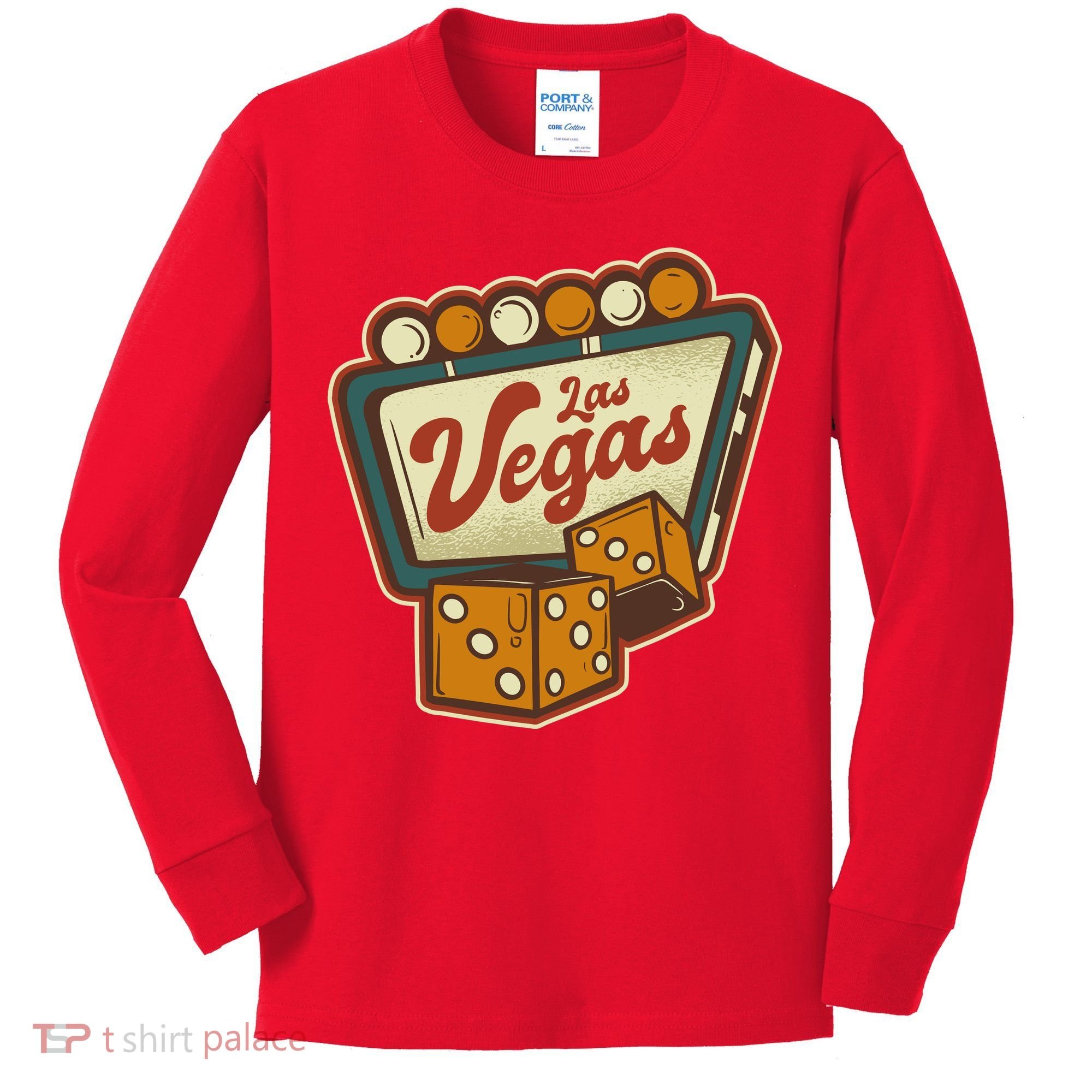 Las Vegas Dice Kids Long Sleeve Shirt