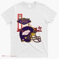 Las Vegas Football Party 2024 Football T-Shirt thumb 0