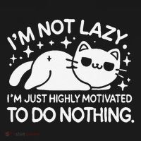 Lazy Vs I’M Just Highly Motivated To Do Nothing Funny Cat Women's Hoodie thumb 2