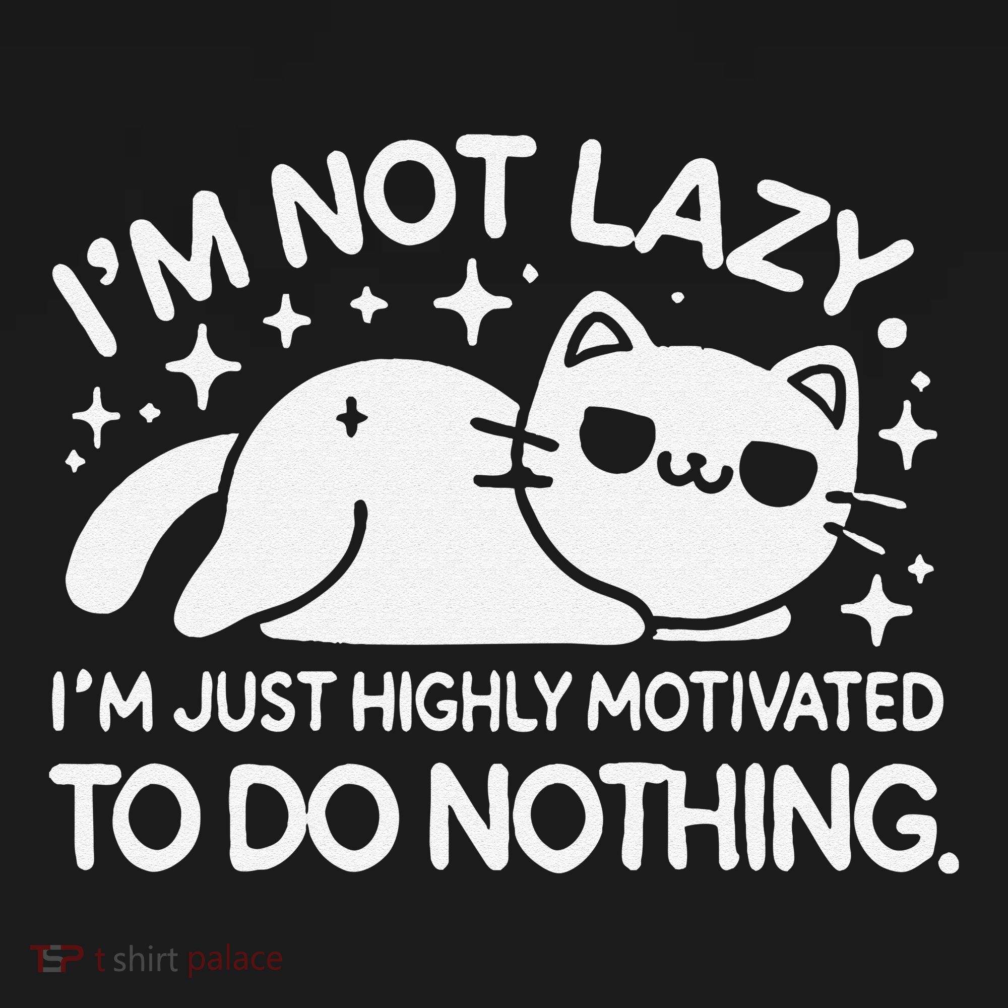 Lazy Vs I’M Just Highly Motivated To Do Nothing Funny Cat Women's Hoodie
