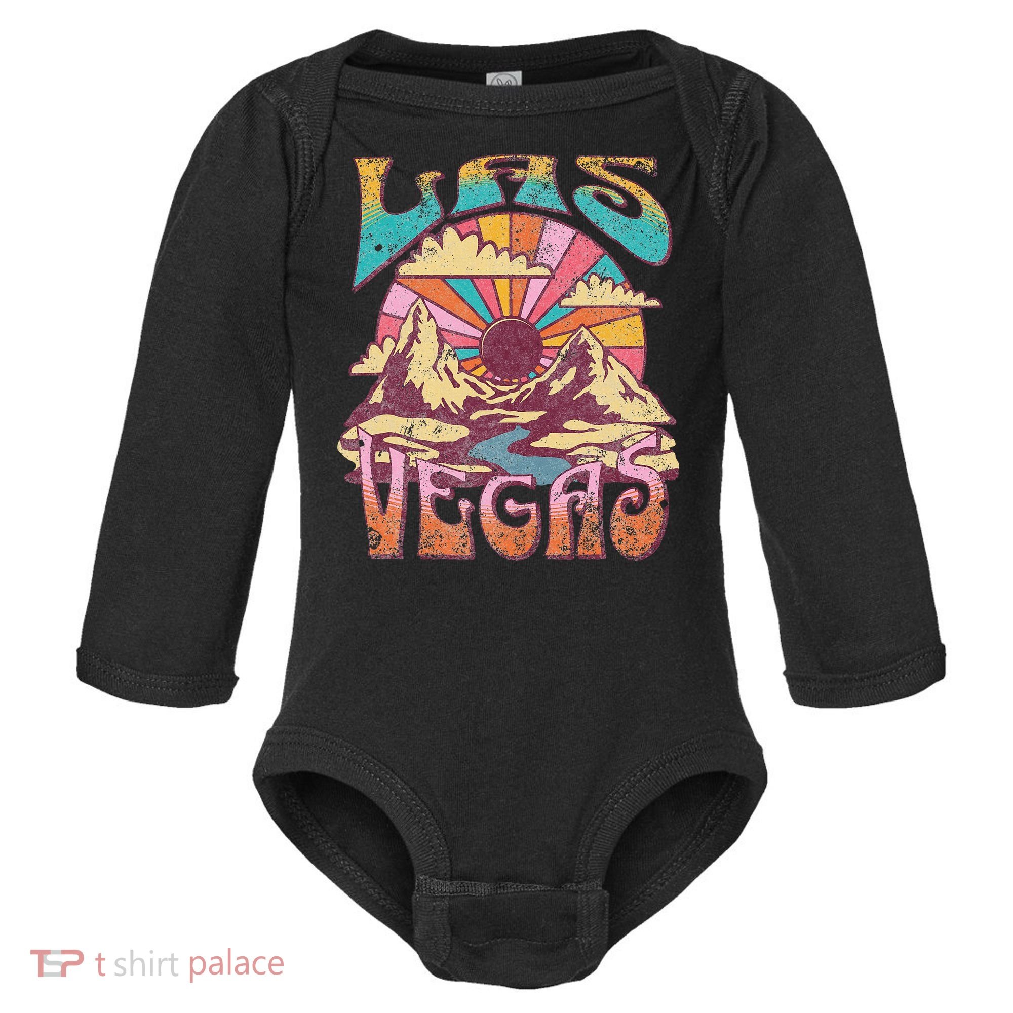Las Vegas Baby Long Sleeve Bodysuit