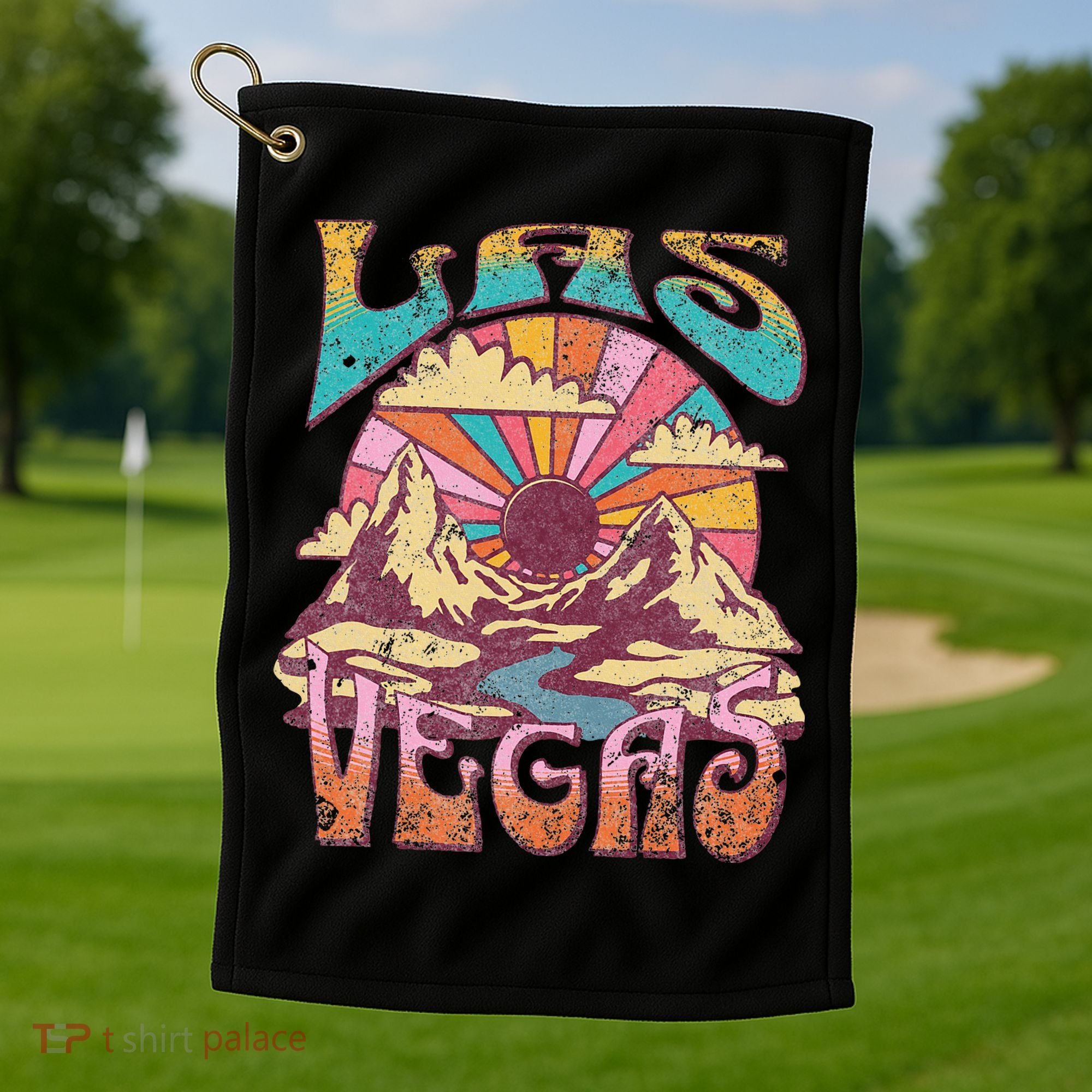 Las Vegas Golf Towel