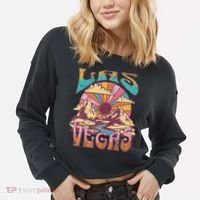 Las Vegas Cropped Pullover Crew thumb 2