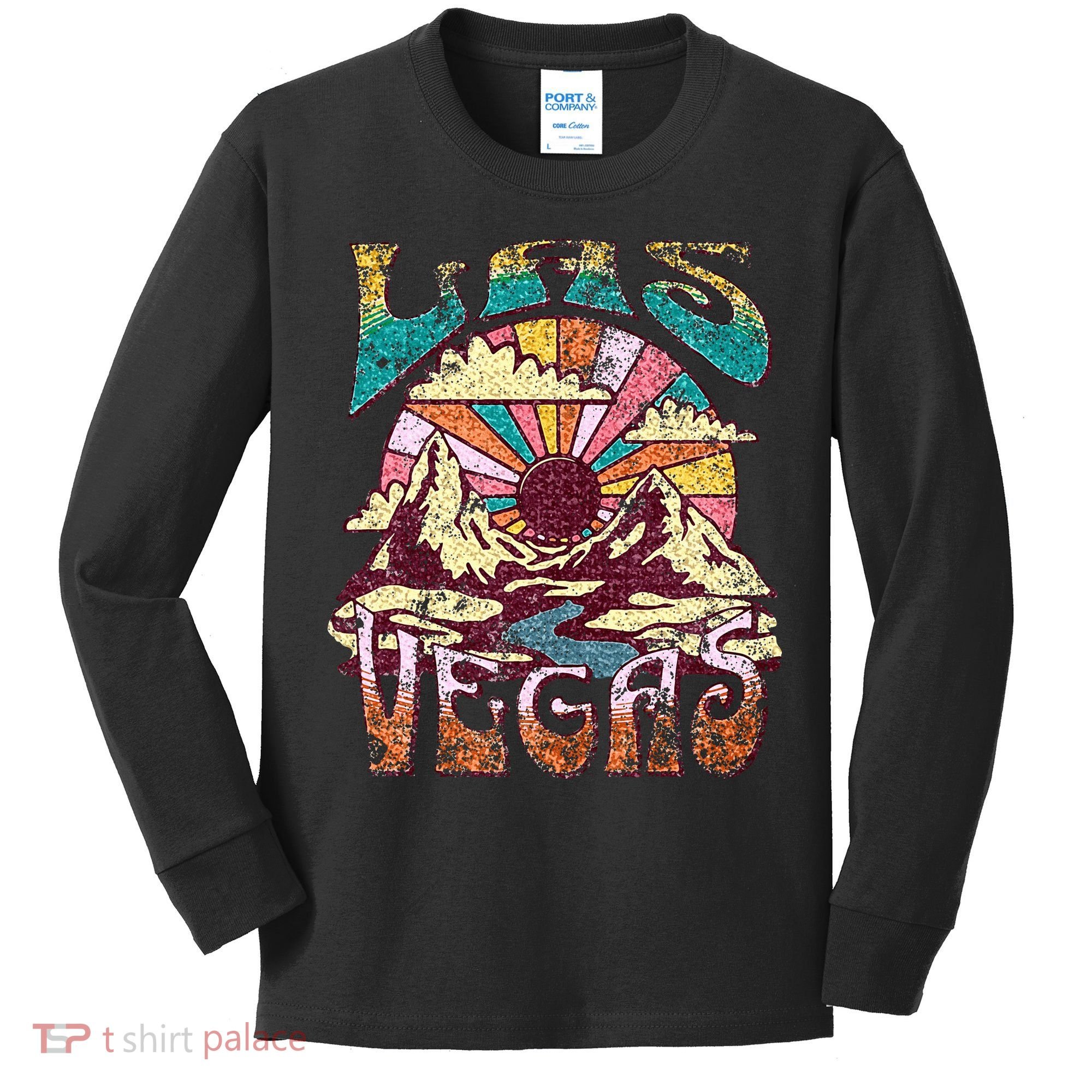 Las Vegas Kids Long Sleeve Shirt