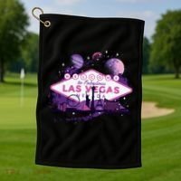 Las Vegas Golf Towel thumb 1