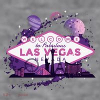 Las Vegas Women's Racerback Cropped Tank thumb 2