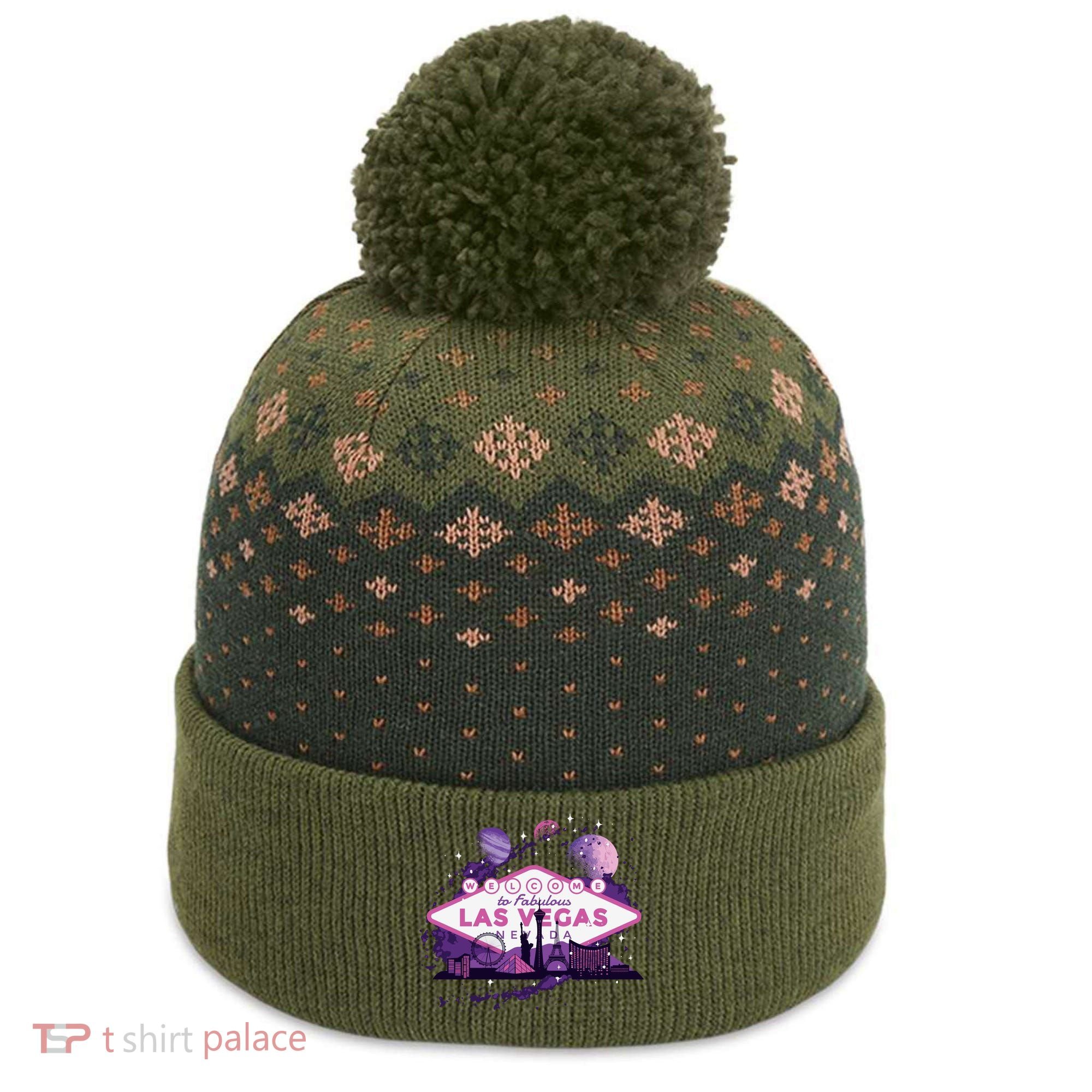 Las Vegas The Baniff Cuffed Pom Beanie