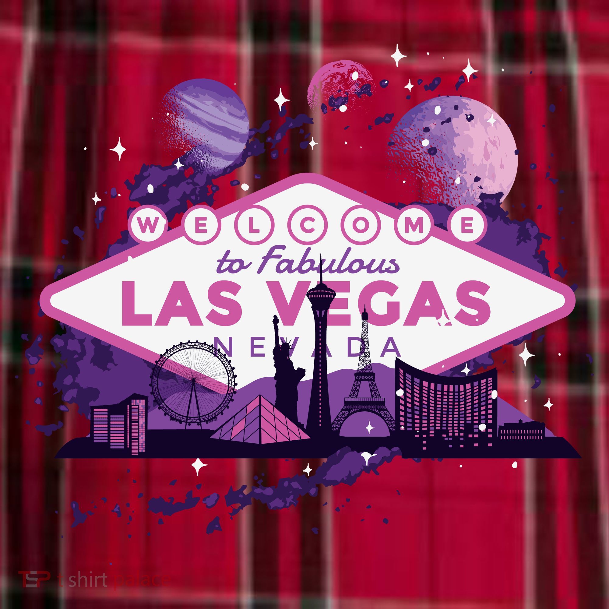 Las Vegas Women's Flannel Plaid Pajama Pants