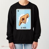 Lo Viste Mexican Slang Chicano Bingo Cards Women's Sweatshirt thumb 0