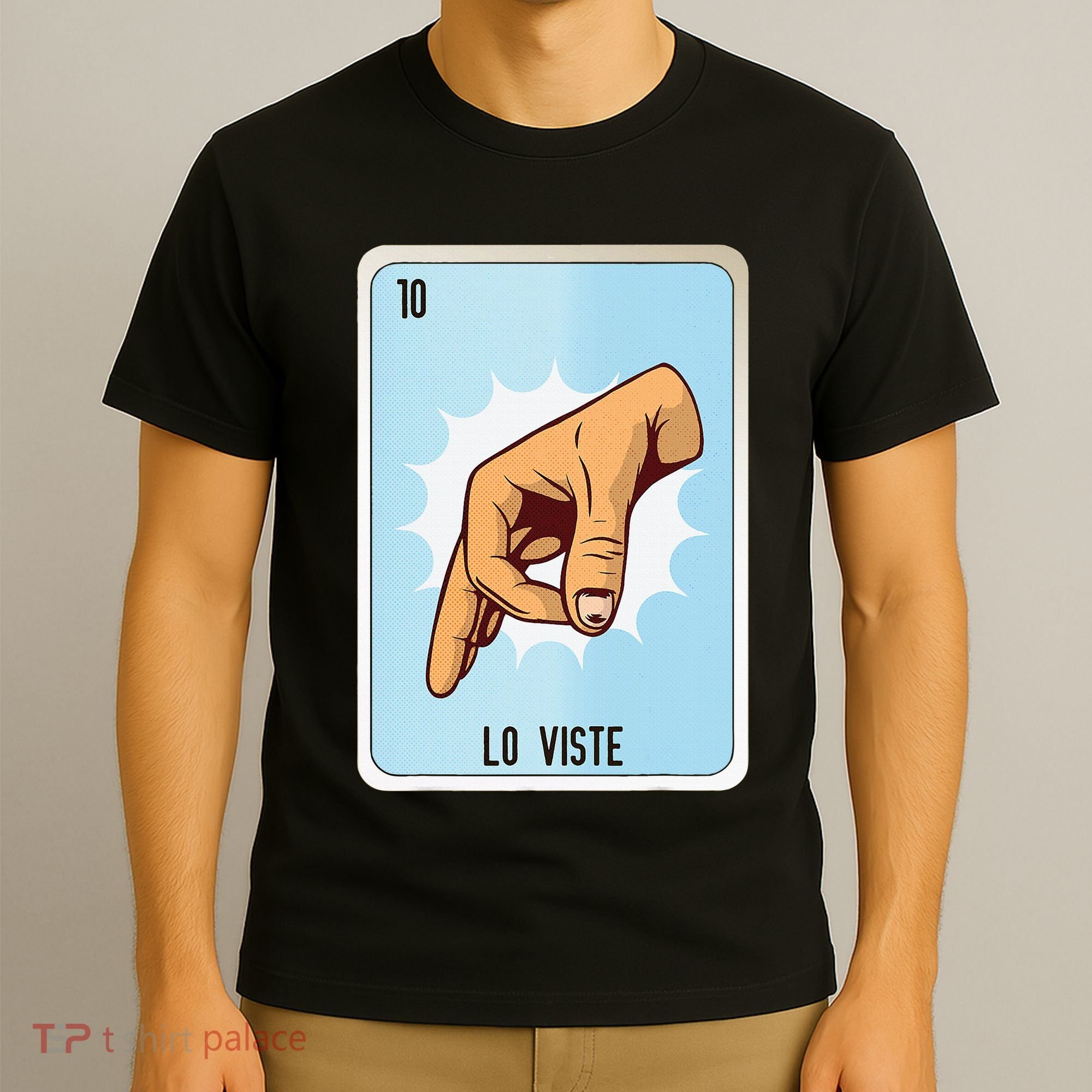 Lo Viste Mexican Slang Chicano Bingo Cards T-Shirt