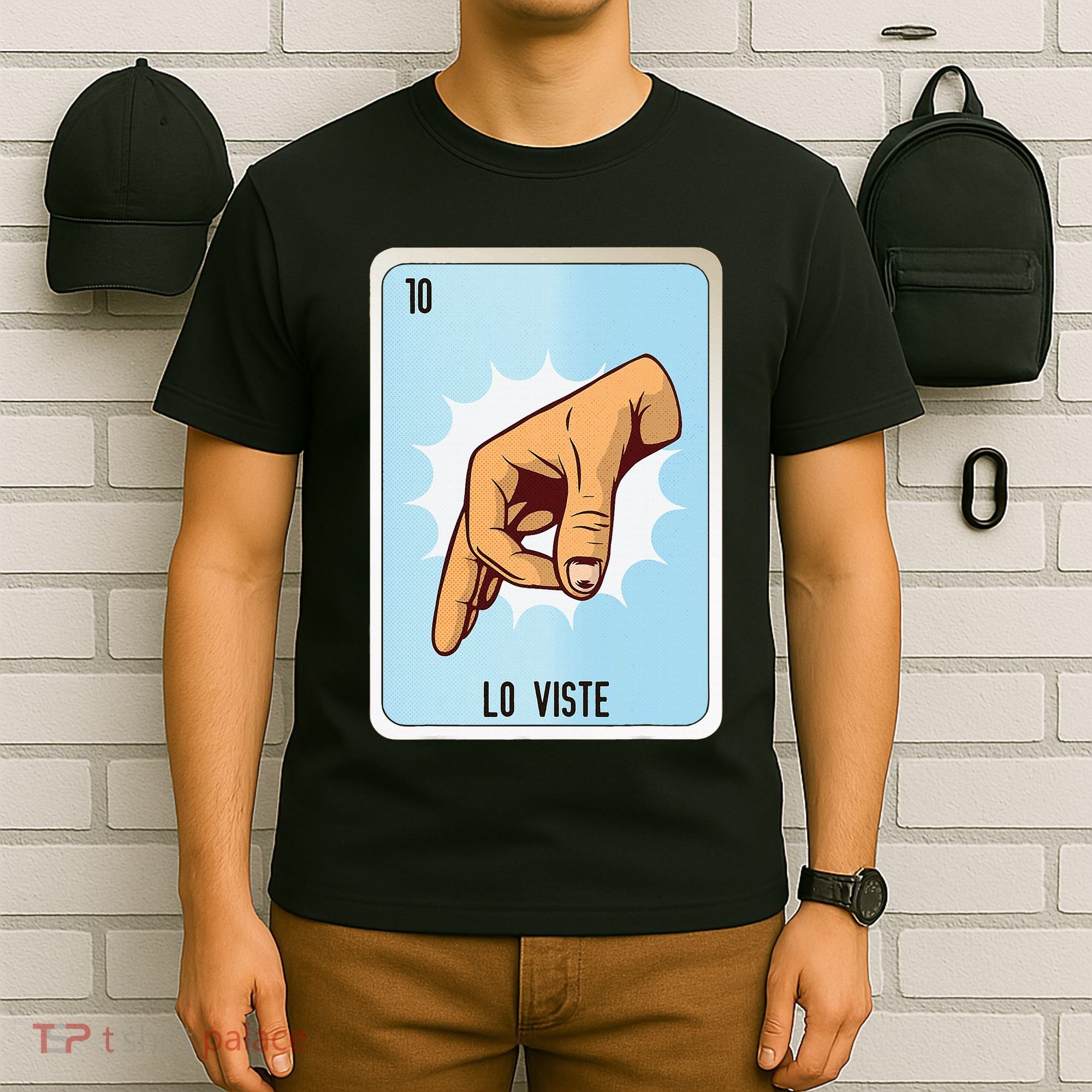 Lo Viste Mexican Slang Chicano Bingo Cards T-Shirt