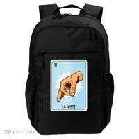 Lo Viste Mexican Slang Chicano Bingo Cards Backpack thumb 0