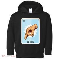 Lo Viste Mexican Slang Chicano Bingo Cards Toddler Hoodie thumb 0