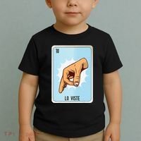 Lo Viste Mexican Slang Chicano Bingo Cards Toddler T-Shirt thumb 2