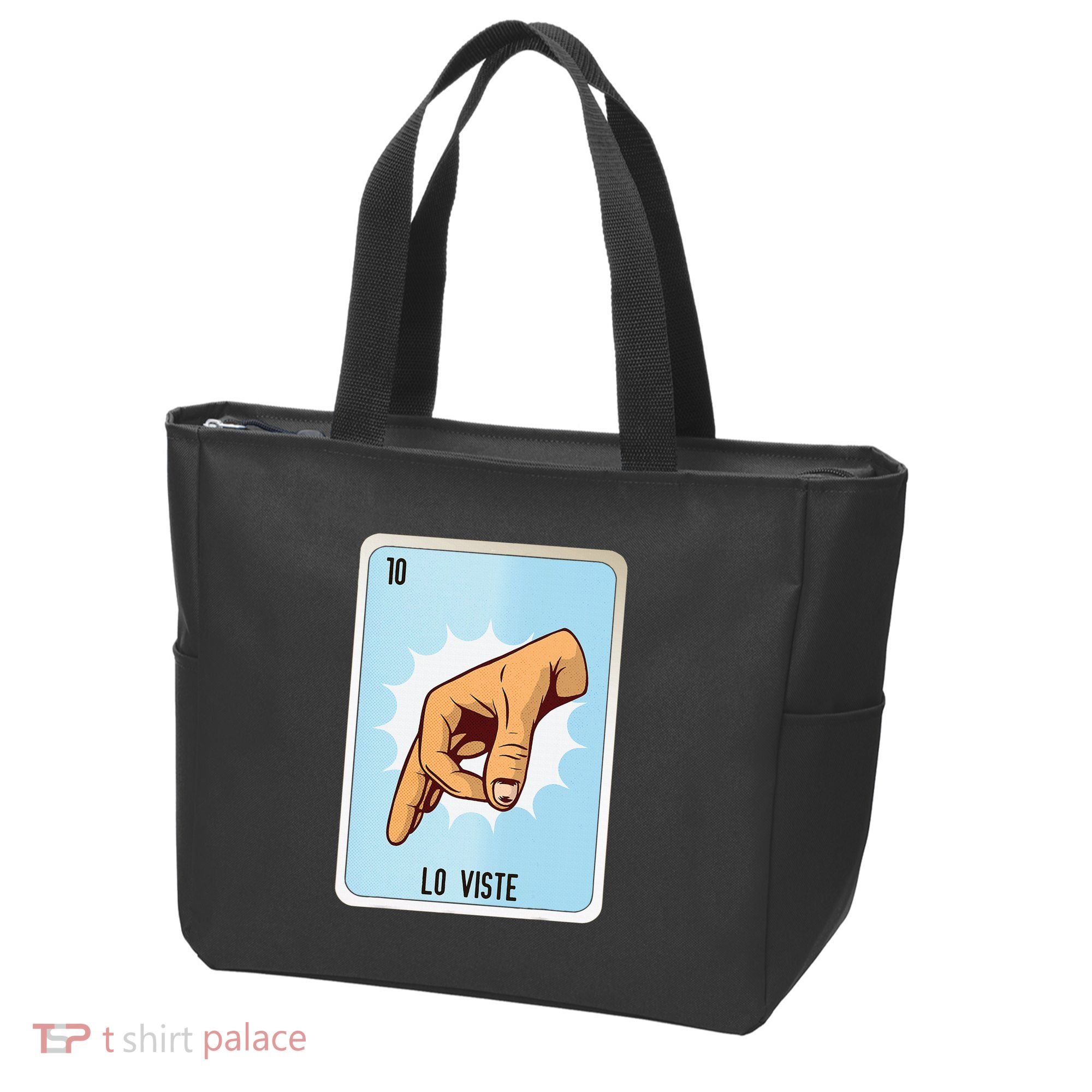 Lo Viste Mexican Slang Chicano Bingo Cards Tote Bag