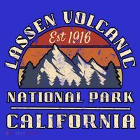 Lassen Volcanic National Park California Mountain Hiking Gift Women's Tank Top thumb 5