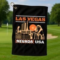 Las Vegas Nevada Usa Golf Towel thumb 1