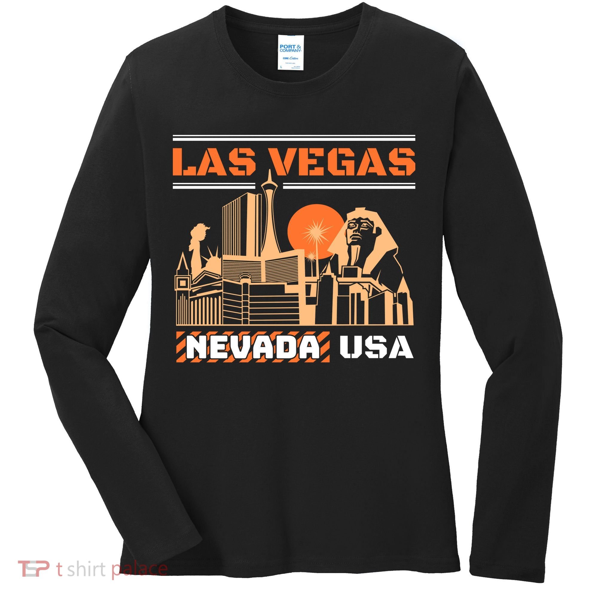 Las Vegas Nevada Usa Women's Long Sleeve Shirt