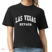 Las Vegas Nevada Throwback Comfort Colors Boxy T-Shirt thumb 0