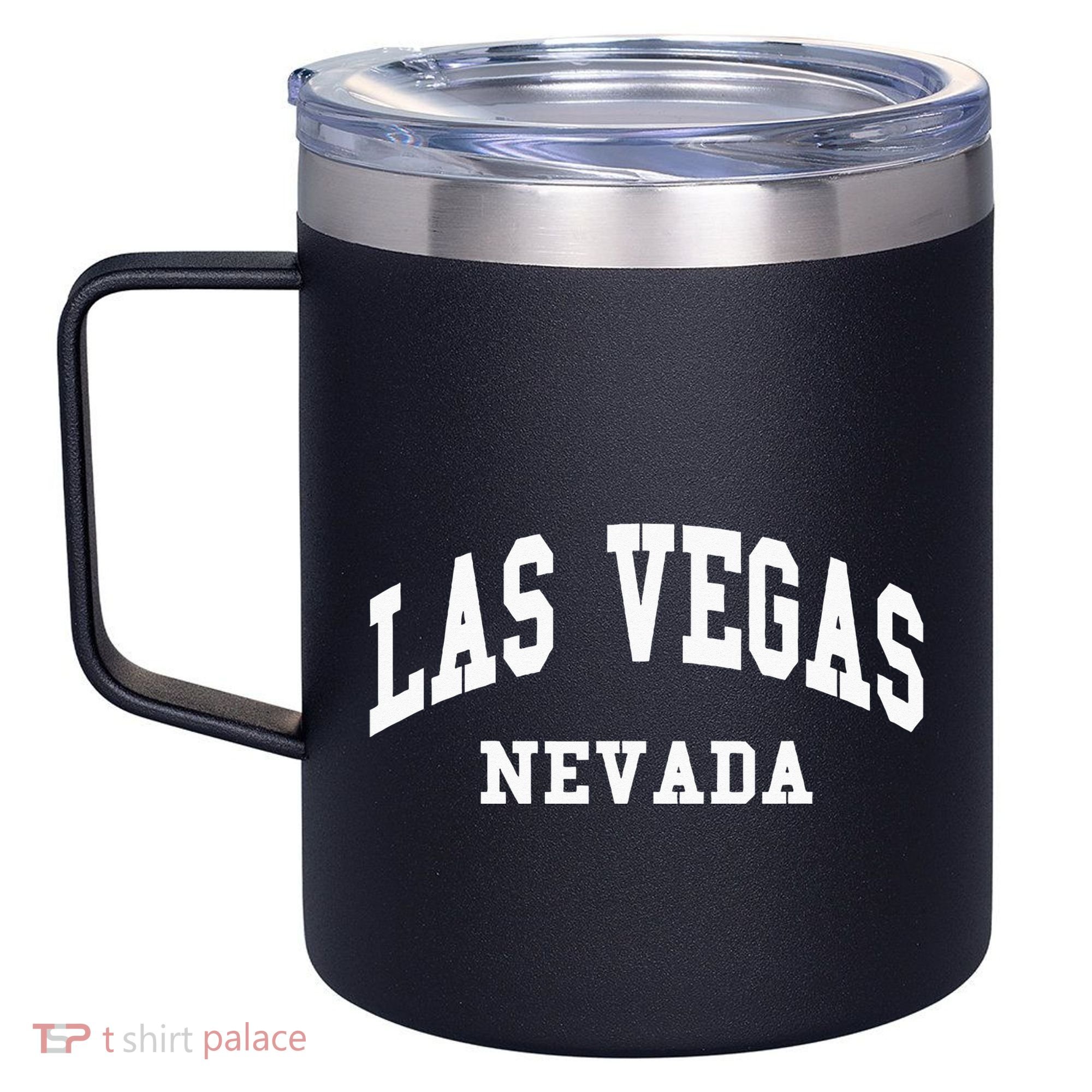 Las Vegas Nevada Throwback 12oz Stainless Steel Coffee Mug