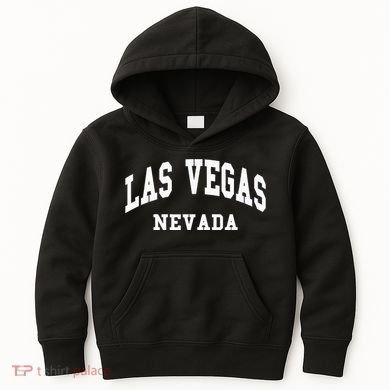Las Vegas Nevada Throwback Kids Hoodie
