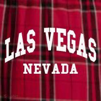 Las Vegas Nevada Throwback Men's Flannel Plaid Pajama Pants thumb 2