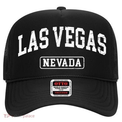 Las Vegas Nevada Retro Worn Style Design Classic Hat