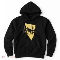 Las Vegas Nevada Skyline Gps Coordinates Hoodie thumb 0