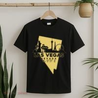 Las Vegas Nevada Skyline Gps Coordinates T-Shirt thumb 2