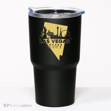 Las Vegas Nevada Skyline Gps Coordinates Tumbler