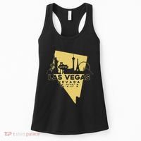Las Vegas Nevada Skyline Gps Coordinates Women's Tank Top thumb 0