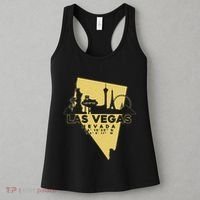 Las Vegas Nevada Skyline Gps Coordinates Women's Tank Top thumb 3