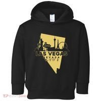 Las Vegas Nevada Skyline Gps Coordinates Toddler Hoodie thumb 0